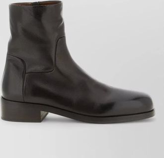 Mars&egrave;ll leather ankle boots
