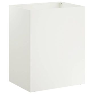 vidaXL Macetero De Jard&iacute;n Blanco 40 X 30 X 40 Cm Vidaxl