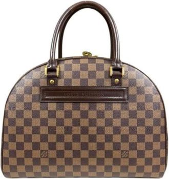 Louis Vuitton Pre-owned Handbags, female, Brown, Size: ONE SIZE Pre-owned Vintage Canvas Handbag