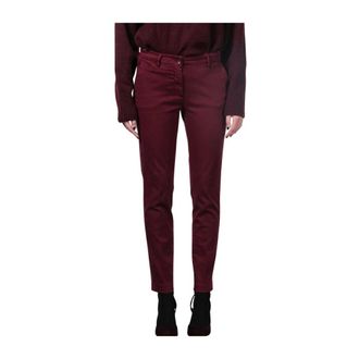 Mason's Pantaloni Chino Slim New York - - Trousers - Donna - Rosso - L