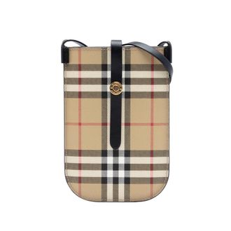 Burberry Pre-owned Burberry House Check Coated Canvas Anne Phone Holder Crossbody Ladies DCFGT1M7GEQXVT4V