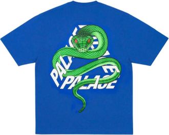 Palace Snakey P3 T-Shirt Deep Sea Blue P30TS390
