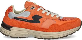 Stepney Workers Club Sneakers con inserti in pelle scamosciata - Arancione