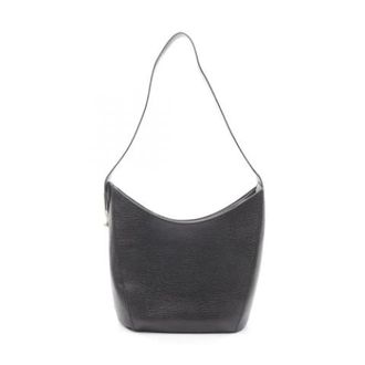 Loewe Pre-owned Shoulder Bags, female, Black, Size: ONE SIZE Pre-owned Leather Shoulder Bag