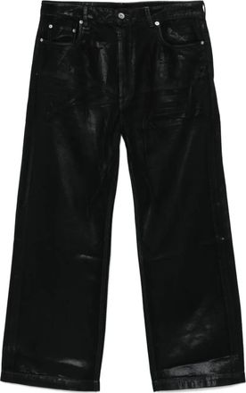 Rick Owens Geth jeans - men - Polyester/Organic Cotton/Cotton - 31 - Black