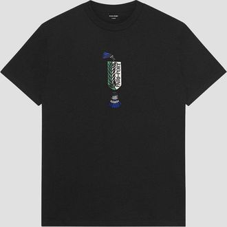 Pass Port Tassle T-Shirt schwarz