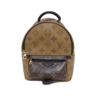 Louis Vuitton Marron Coated Canvas Backpack (Pre-Owned)