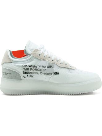 Nike Nike x gebroken witte Air Force 1 sneakers
