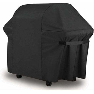 OEM Funda Protectora Para Barbacoa, Funda Para Parrilla, Resistente A Rayos Uv, Agua Y Humedad, Funda Impermeable Para Barbacoa De Exterior, Color Negro, 