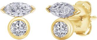 Meira T 14K 0.75 Ct. Tw. Lab-Grown Diamond Earrings