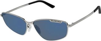 Balenciaga Mens Black Rectangular Sunglasses BB0277S 003