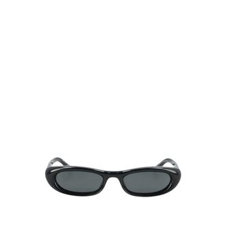 Saint Laurent Accessoires, Dames, Zwart, ONE Size, Nylon, SL 557 Shade Zonnebril