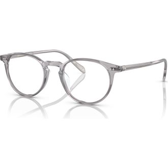 Oliver Peoples 45mm Phantos optical glasses in Light Grey at Nordstrom