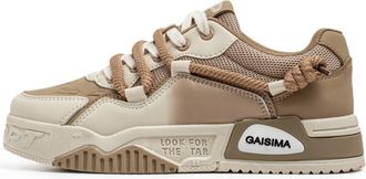 Generic Men Chunky Sneakers Platform Dad Shoes Mesh Breathable Upper Summer Autumn Comfortable Casual Athletic Chunky Platform Workout Non-Slip Lightweight 6-