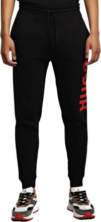 HUGO BOSS Broek > Joggingbroeken - Heren - Sweatpants - Zwart - S - Broeken