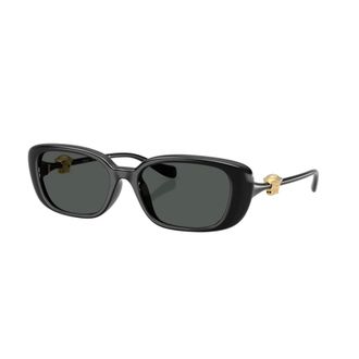 Versace Sunglasses, female, Black, Size: 56 MM Ve4504D Sunglasses