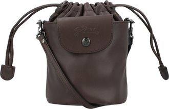 Longchamp Le Pliage Xtra Xs Leather Bucket Bag