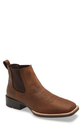 Ariat Booker Ultra Chelsea Boot in Brown at Nordstrom, Size 10.5