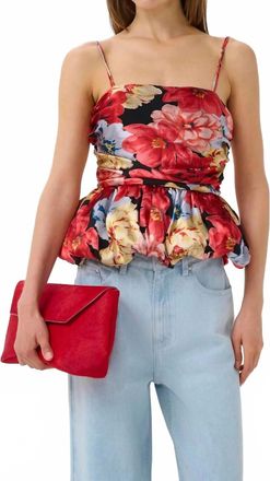 Gestuz Gzsigrida Squared Neck Top In Floral