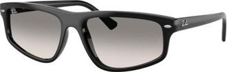 Ray-Ban Irregular Zonnebril - Heren - Zonnebrillen - Zwart - 57 MM - Accessoires