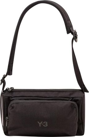 Yohji Yamamoto Tassen, Heren, Zwart, ONE Size, Nylon, Xbody Bag