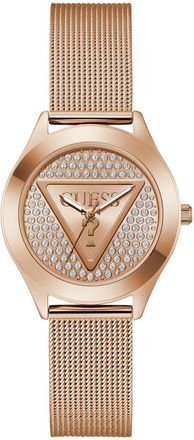 Guess Glitz Plaque WoMens Rose Gold Watch GW0835L3 Stainless Steel - One Size