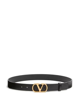 Valentino Garavani Cintura VLogo Signature 30mm - Nero