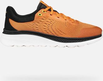 Geox Scarpe Spherica Actif X1 Uomo Arancione/nero