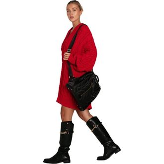 Belle & Bloom Still The One Chunky Oversize Knit in Red at Nordstrom, Size Medium Au