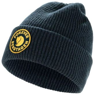 Fj&auml;llr&auml;ven Bergtagen Forever Wool Beanie M&uuml;tze - Unisex | schwarz/blau