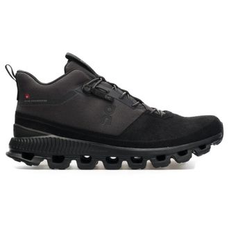 On Cloud Hi Textile Synthetic Mens Lace Up Trainers - Eclps Black - Size:UK 10.5