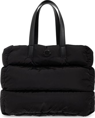 Moncler Shopper tas - Heren - Shoppers - Zwart - ONE Size - Leer - Tassen