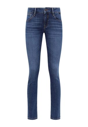 Mavi Skinny-fit-Jeans MAVI Mavi Jeans Lindy, Damen, Gr. 25, L&auml;nge 32, blau, Obermaterial: 80% Baumwolle CO. 18% Polyester PES. 2% Elasthan EL., Jeans Skinn