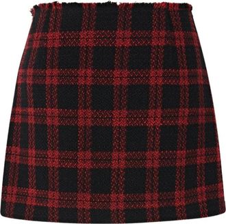 Pinko Pinko, Rokken, Dames, Rood, XS, Nylon, Korte Rok