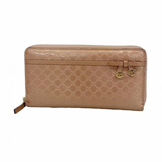 Gucci Pink Long Wallet (Bi-Fold) (Pre-Owned)
