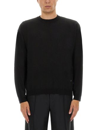 Moschino Black Crew Neck Sweater