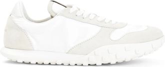 Jil Sander Witte Sneakers - Heren - Sneakers - Wit - 45 EU - Polyester - Schoenen