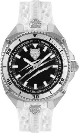 Plein Sport Thunder Force Ps 8Ba 0224 Horloge - Heren - Horloges - Wit - ONE Size - Accessoires
