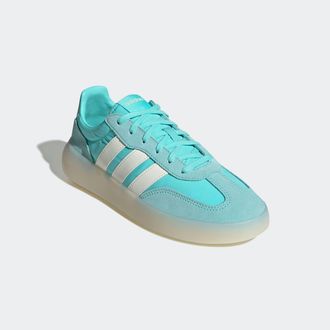 adidas Sneaker ADIDAS SPORTSWEAR BARREDA DECODE, Damen, Gr. 40,5, weiss (flash aqua, sanftes wei&szlig;, mint ton), Leder, Textil, Schuhe Sneaker, inspiriert vom D