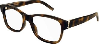 Saint Laurent Brillenmonturen - unisex - Brillen - Bruin - 55 MM - Accessoires
