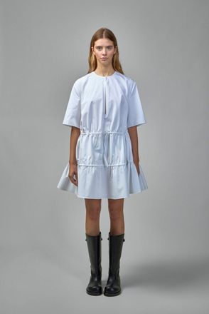 Alaia Cotton Poplin Dress