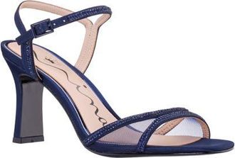 Nina Adela Ankle Strap Sandal in New Navy at Nordstrom, Size 9.5