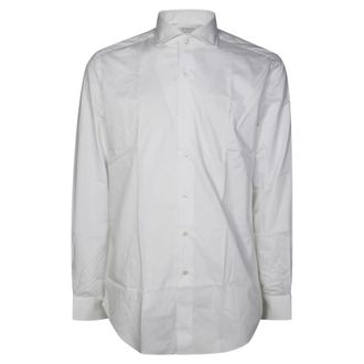 Xacus Camicia Classica Twill ML - Shirts - Hombre - Blanco - 2XL