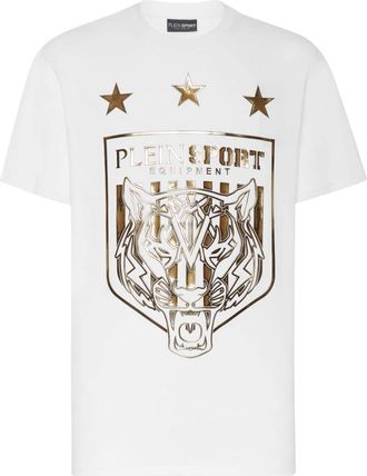 Plein Sport Heren, Tops, Wit, Maat: L Katoen