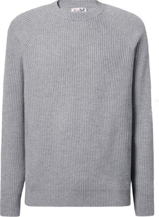 MC2 Saint Barth Tailored Neutrals Sweater With Classic Fit