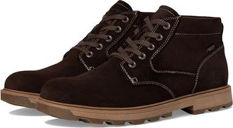 Rockport Seamus Mens Boots Dark Brown Suede : 9.5 W (EE), Leather