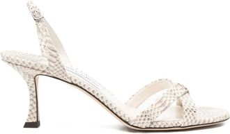 Jimmy Choo London 65 mm Elsy sandalen - Beige