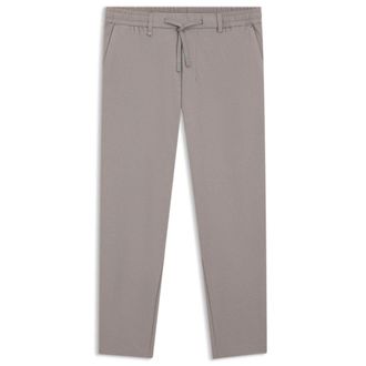 BOSS Relaxed-fit trousers in waffle fabric