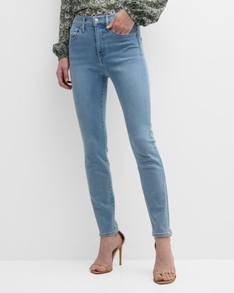 Veronica Beard Debbie High Rise Skinny Jeans