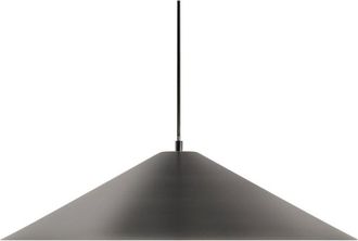 Beliani Pendant Lamp Black Metal UFO Modern Design Mid Century Style Painted RASPACULO